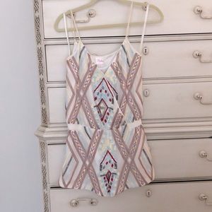 Parker embroidered romper- size XS